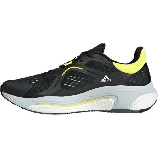 Sepatu Lari Adidas Solar Control Core Black White Yellow GX8409-7