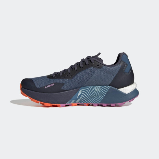 Sepatu Lari Womens Adidas Terrex Agravic Ultra Wonder Steel Magic Grey Met Pulse Lilac GX9296