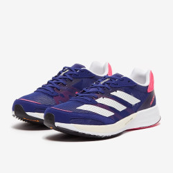 Sepatu Lari Adidas Adizero Adios 6 Legacy Indigo Ftwr White Turbo GY0893