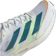 Sepatu Lari Adidas Adizero Adios 6 Boost Cloud White Real Teal Flash Orange GY0894-6