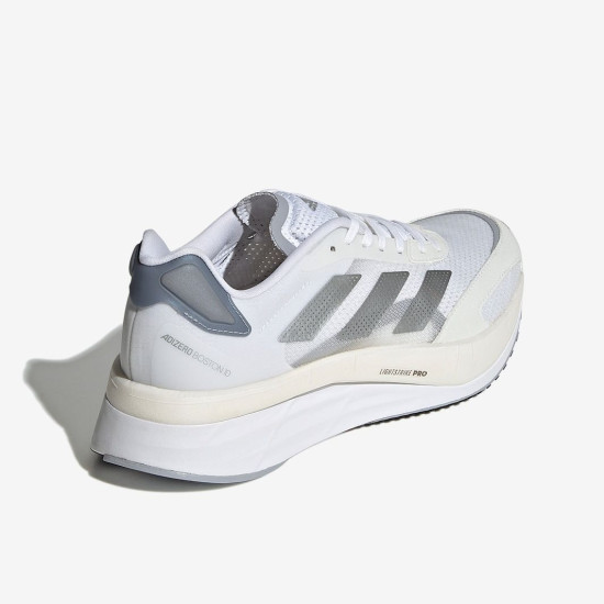 Sepatu Lari Womens Adidas Adizero Boston 10 Ftwr White Silver Met Halo Silver GY0907 Sepatu Lari Womens Adidas Adizero Boston 10 Ftwr White Silver Met Halo Silver GY0907