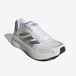 Sepatu Lari Womens Adidas Adizero Boston 10 Ftwr White Silver Met Halo Silver GY0907