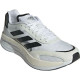 Sepatu Lari Adidas Adizero Boston 10 Boost White Core Black Silver GY0928-6.5