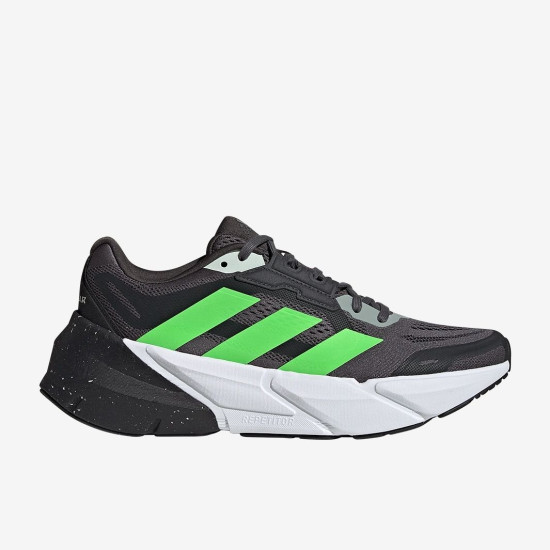 Sepatu Lari Adidas Adistar 1 Grey Five Solar Green Linen Green GY1684
