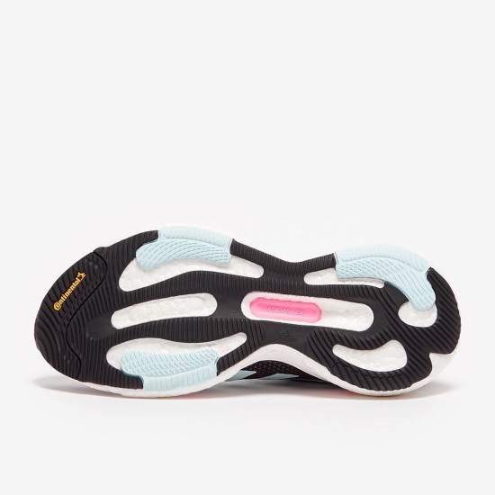 Sepatu Lari Womens Adidas Solar Glide 5 Core Black Almost Blue Beam Pink GY3485 Sepatu Lari Womens Adidas Solar Glide 5 Core Black Almost Blue Beam Pink GY3485