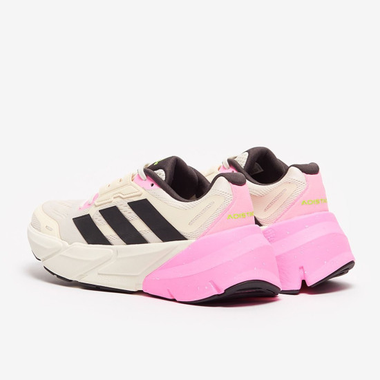 Sepatu Lari Womens Adidas Adistar 1 Cloud White Beam Pink Solar Green GY3487