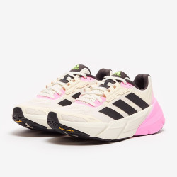 Sepatu Lari Womens Adidas Adistar 1 Cloud White Beam Pink Solar Green GY3487