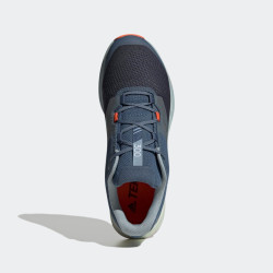 Sepatu Lari Adidas Terrex Two Flow Wonder Steel Magic Grey Met Impact Orange GY6145