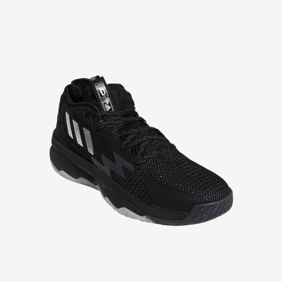 Sepatu Basket Adidas Dame 8 Core Black Silver Metallic Grey Six GY6461 Sepatu Basket Adidas Dame 8 Core Black Silver Metallic Grey Six GY6461