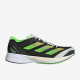 Sepatu Lari Womens Adidas Adizero Adios 7 Core Black Beam Yellow Solar Green GY8408