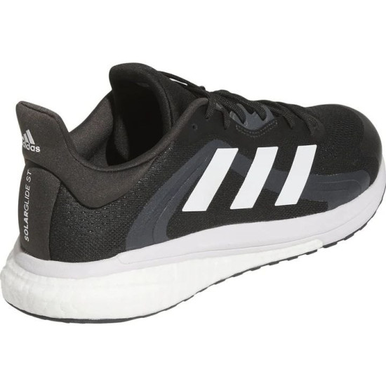 Sepatu Lari Adidas SolarGlide 4 ST Core Black Cloud White Grey Six GZ0196-7 Sepatu Lari Adidas SolarGlide 4 ST Core Black Cloud White Grey Six GZ0196-7