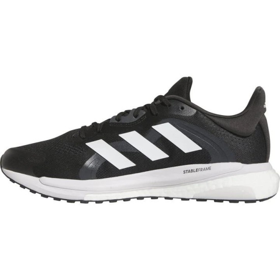 Sepatu Lari Adidas SolarGlide 4 ST Core Black Cloud White Grey Six GZ0196-7 Sepatu Lari Adidas SolarGlide 4 ST Core Black Cloud White Grey Six GZ0196-7