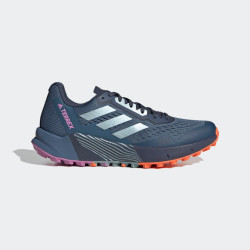 Sepatu Lari Womens Adidas Terrex Agravic Flow 2 Wonder Steel Magic Grey Met Pulse Lilac GZ1901