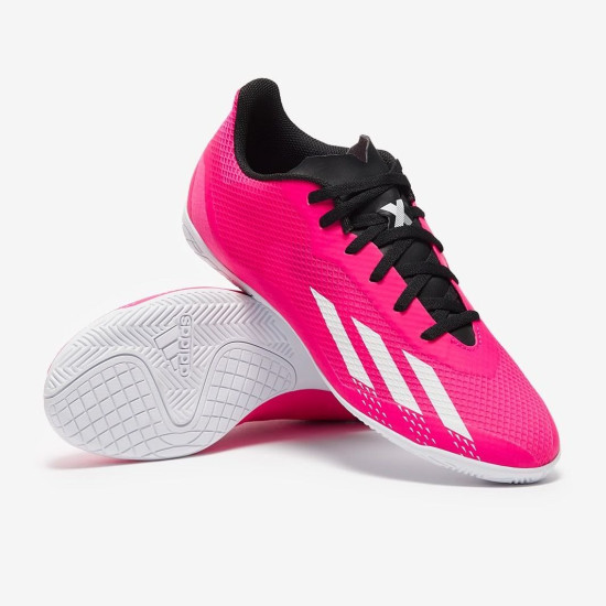 Sepatu Futsal Adidas X Speedportal.4 IN Team Shock Pink White Core Black GZ2451