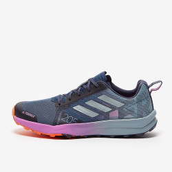 Sepatu Lari Womens Adidas Terrex Speed Flow Wonder Steel Magic Grey Met Pulse Lilac GZ4048