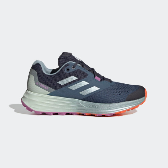 Sepatu Lari Womens Adidas Terrex Two Flow Wonder Steel Magic Grey Met Pulse Lilac GZ4050