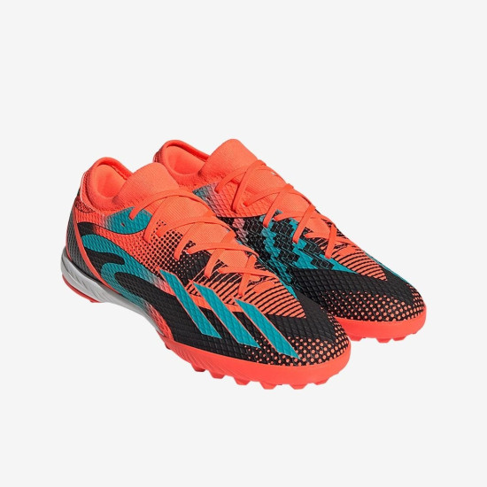 Sepatu Futsal Adidas X Speedportal Messi.3 TF Team Solar Orange Mint Rush Core Black GZ5142