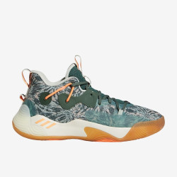 Sepatu Basket Adidas Harden Stepback 3 Green Oxide Orange Off White GZ7240