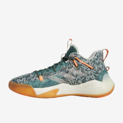 Sepatu Basket Adidas Harden Stepback 3 Green Oxide Orange Off White GZ7240