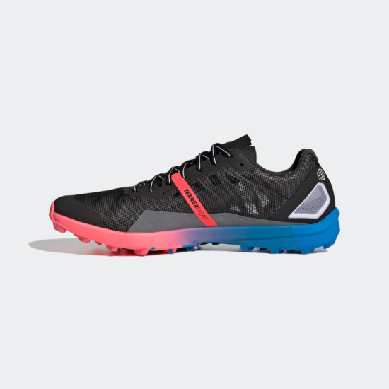 Sepatu Lari Adidas Terrex Speed Pro Core Black Crystal White Turbo GZ8922 Sepatu Lari Adidas Terrex Speed Pro Core Black Crystal White Turbo GZ8922