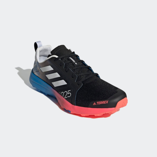 Sepatu Lari Adidas Terrex Speed Flow Core Black Crystal White Turbo GZ8925 Sepatu Lari Adidas Terrex Speed Flow Core Black Crystal White Turbo GZ8925