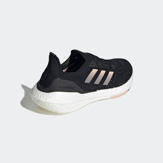 Sepatu Lari Womens Adidas Ultraboost 22 HEAT.RDY Core Black Clear Orange Crystal White H01174