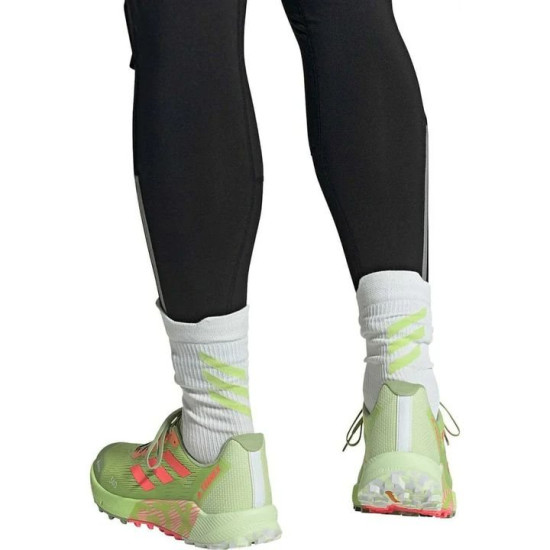 Sepatu Lari Adidas Terrex Agravic Flow 2 GTX Trail Pulse Lime Turbo White H03182-6.5 Sepatu Lari Adidas Terrex Agravic Flow 2 GTX Trail Pulse Lime Turbo White H03182-6.5
