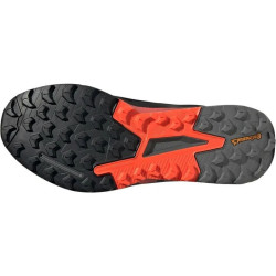 Sepatu Lari Adidas Terrex Agravic Flow 2 GTX Trail Core Black Grey Four White H03183-7.5