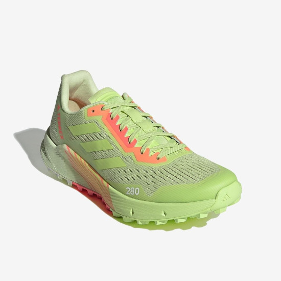 Sepatu Lari Womens Adidas Terrex Agravic Flow 2 Almost Lime Pulse Lime Turbo H03191