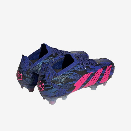 Sepatu Bola Adidas Predator Accuracy PP.1 L FG Lucid Blue Team Real Magenta Core Black H03772