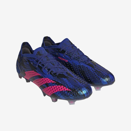 Sepatu Bola Adidas Predator Accuracy PP.1 L FG Lucid Blue Team Real Magenta Core Black H03772