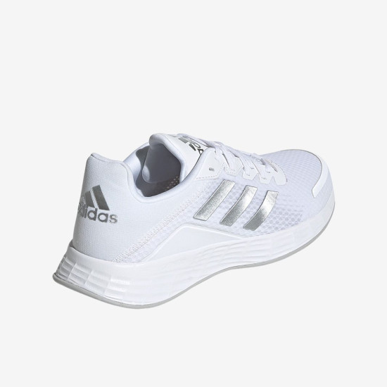 Sepatu Lari Womens Adidas Duramo SL Cloud White Matte Silver Grey H04629 Sepatu Lari Womens Adidas Duramo SL Cloud White Matte Silver Grey H04629