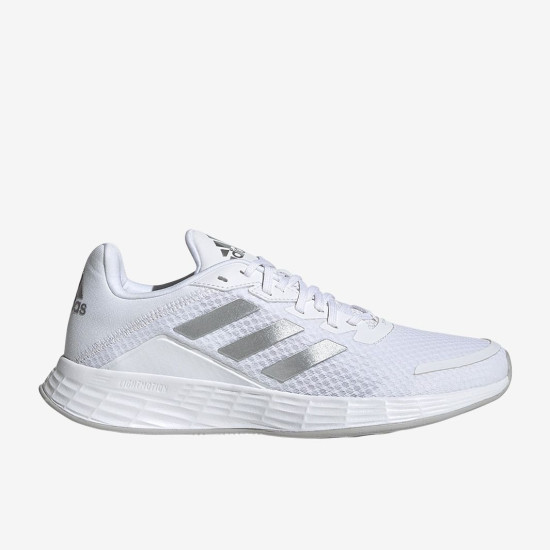 Sepatu Lari Womens Adidas Duramo SL Cloud White Matte Silver Grey H04629 Sepatu Lari Womens Adidas Duramo SL Cloud White Matte Silver Grey H04629