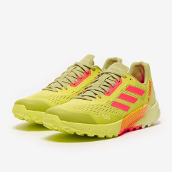 Sepatu Lari Adidas Terrex Agravic Flow 2 Pulse Lime Turbo Ftwr White H06575