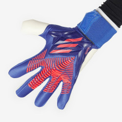 Sarung Tangan Kiper Adidas Predator Competition Hi Res Blue Turbo White H43776