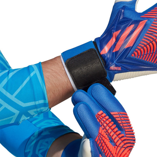 Sarung Tangan Kiper Adidas Predator GL Competition Hi Res Blue Turbo H43776A