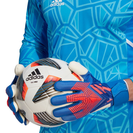 Sarung Tangan Kiper Adidas Predator GL Competition Hi Res Blue Turbo H43776A