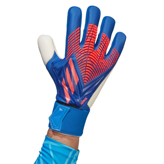 Sarung Tangan Kiper Adidas Predator GL Competition Hi Res Blue Turbo H43776A Sarung Tangan Kiper Adidas Predator GL Competition Hi Res Blue Turbo H43776A