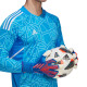 Sarung Tangan Kiper Adidas Predator Edge Pro Hybrid Promo Hi Res Blue Turbo H62414