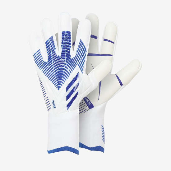Sarung Tangan Kiper Adidas Predator GL Pro PC White Hi Res Blue H62417 Sarung Tangan Kiper Adidas Predator GL Pro PC White Hi Res Blue H62417