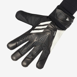 Sarung Tangan Kiper Adidas Predator GL Training Black White Team Dark Grey H62434