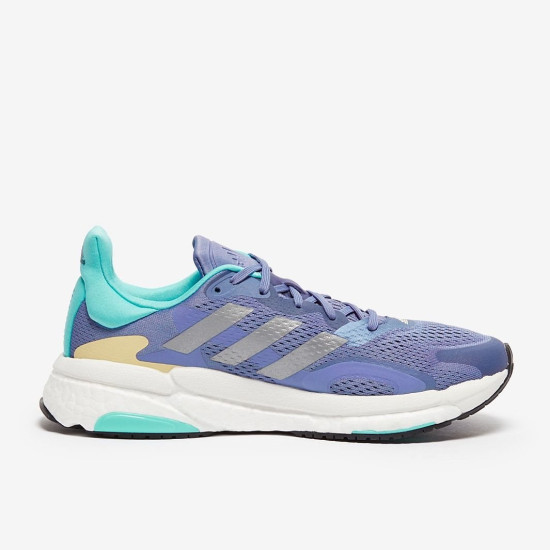 Sepatu Lari Womens Adidas Solar Boost 3 Orbit Violet Silver Met Orange Tint H67349