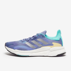 Sepatu Lari Womens Adidas Solar Boost 3 Orbit Violet Silver Met Orange Tint H67349