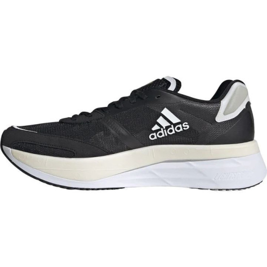 Sepatu Lari Adidas Adizero Boston 10 Boost Core Black Cloud White Gold Metallic H67513-6