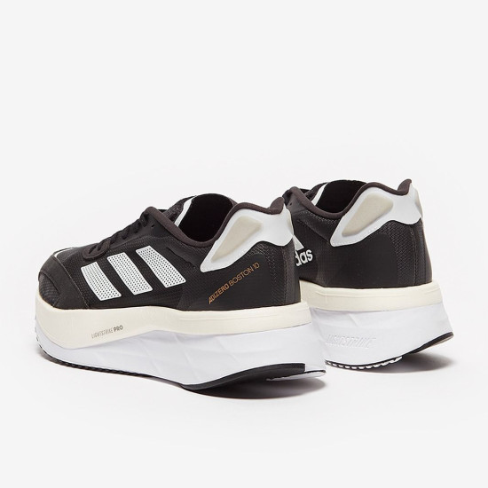 Sepatu Lari Womens Adidas Adizero Boston 10 Core Black Ftwr White Gold Met H67515 Sepatu Lari Womens Adidas Adizero Boston 10 Core Black Ftwr White Gold Met H67515