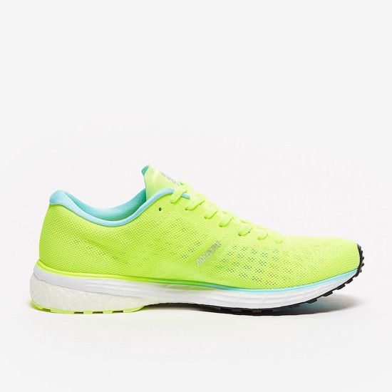 Sepatu Lari Womens Adidas Adizero Adios 5 Hi Res Yellow Crew Navy Clear Aqua H68736 Sepatu Lari Womens Adidas Adizero Adios 5 Hi Res Yellow Crew Navy Clear Aqua H68736