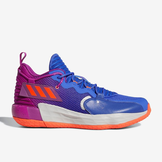 Sepatu Basket Adidas Dame 7 GCA Sonic Fuchsia Solar Red Sonic Ink H69013