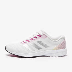 Sepatu Lari Womens Adidas Adizero RC 3 Ftwr White Silver Met Screaming Pink H69056