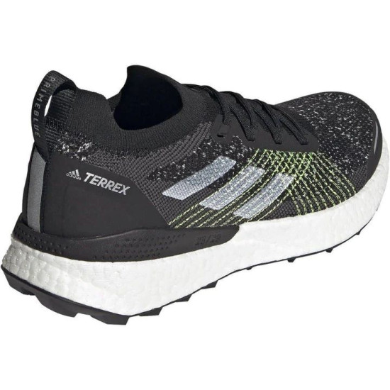 Sepatu Lari Adidas Terrex Two Ultra Primeblue Trail Core Black Cloud White Solar Yellow H69066-7