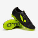 Sepatu Bola Concave Halo+ Pro K-Leather FG Black Green HAPKLFGBLKGRN211